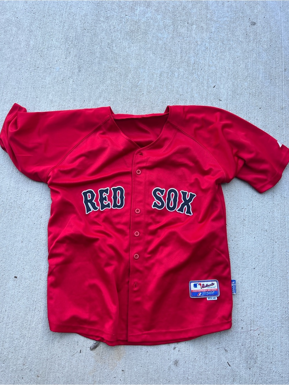 Majestic Authentic Collection Boston Red Sox Dustin Pedroia #15 Cool Base Jersey